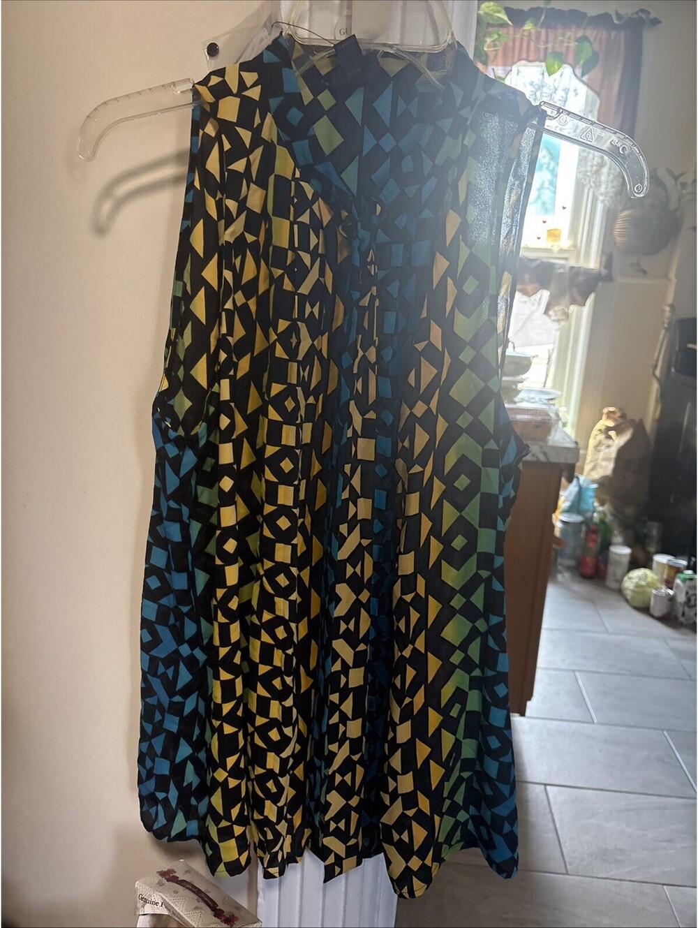 Worth Women's Sleeveless Size Xl Blouse Top